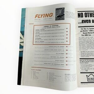 Flying Magazine | Accents | Flying Magazine August 963 Careers In ...